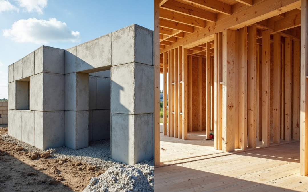 ICF’s (Insulated Concrete Forms) ICF vs. Traditional Framing